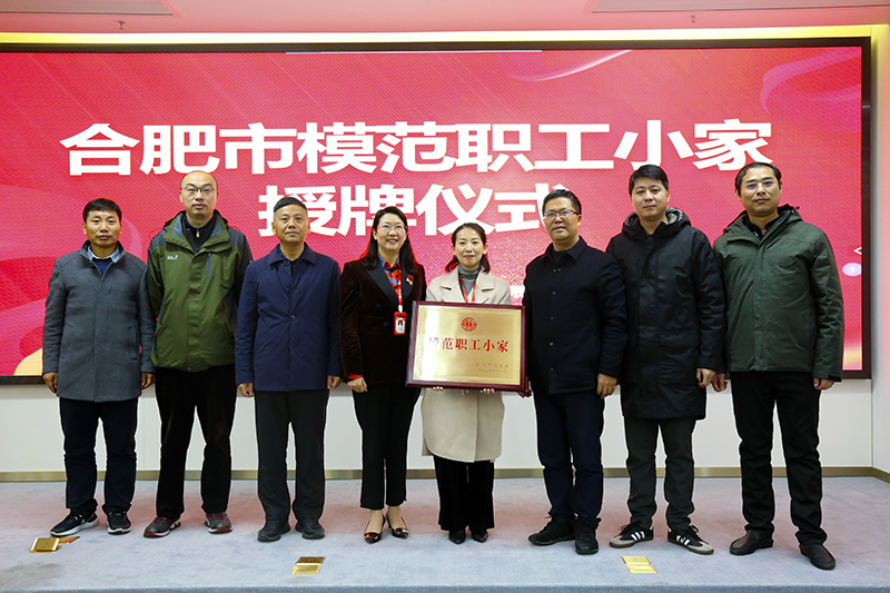 元琛科技榮獲合肥市“模范職工小家”榮譽(yù)稱號